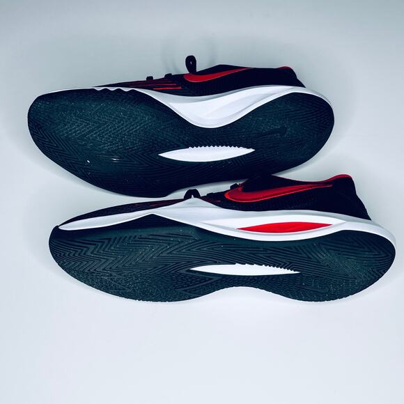 Nike Precision V Black Red Athletic Shoes New 11